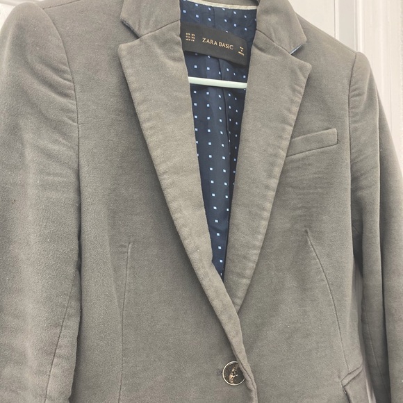 Zara Gray Blazer - Picture 2 of 5